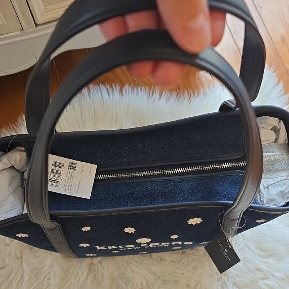 KateโSpade Denim Tote NWT - Picture 8 of 12